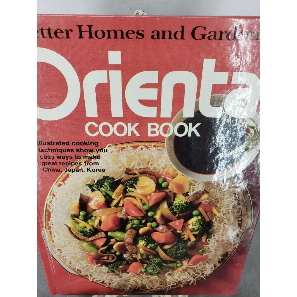 Vintage 1977 Better Homes And Gardens Oriental Cookbook‎